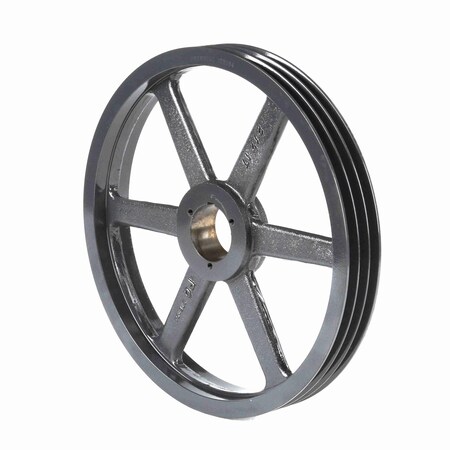 Browning 3 Groove Cast Iron Bushed Bore Multiple Sheave, 3TB184 3TB184
